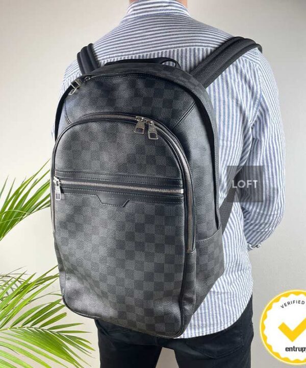 Louis Vuitton Mochila Michael Damier Graphite