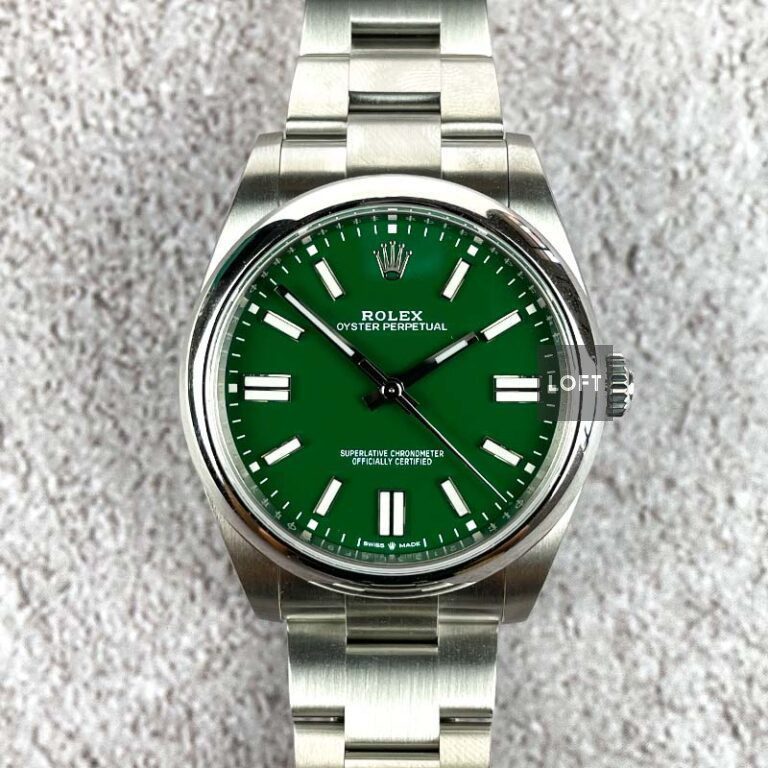 Rolex Oyster Perpetual 41 Green Dial - LOFT