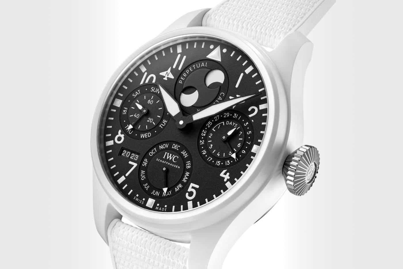 El IWC Big Pilot's Watch Perpetual Calendar TOP GUN Lake Tahoe finalmente disponible