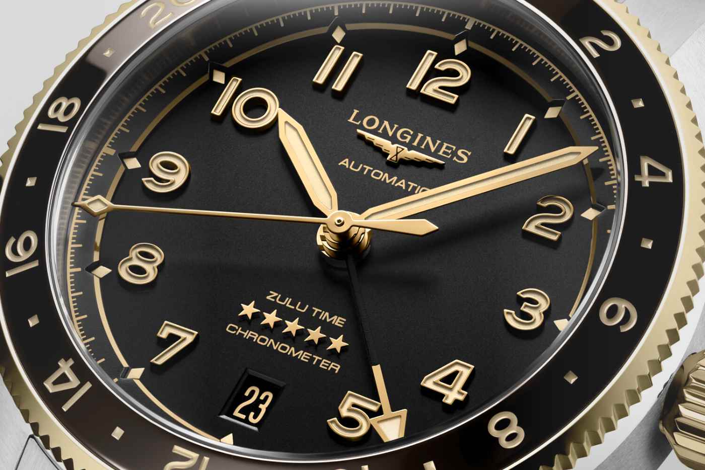 Longines Spirit Zulu Time ahora en 39 mm