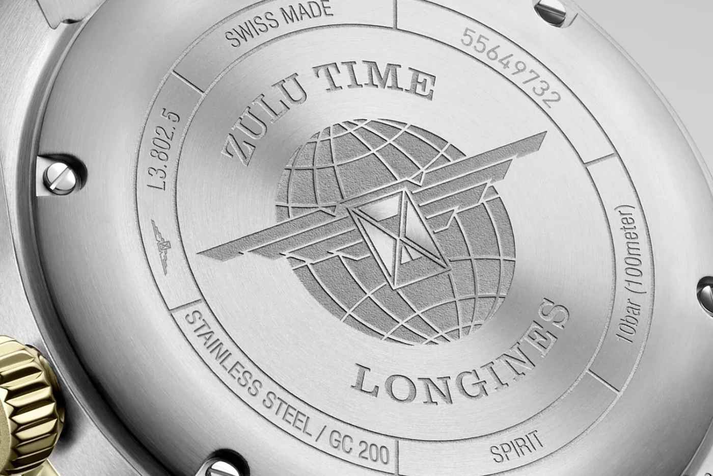 Longines Spirit Zulu Time ahora en 39 mm
