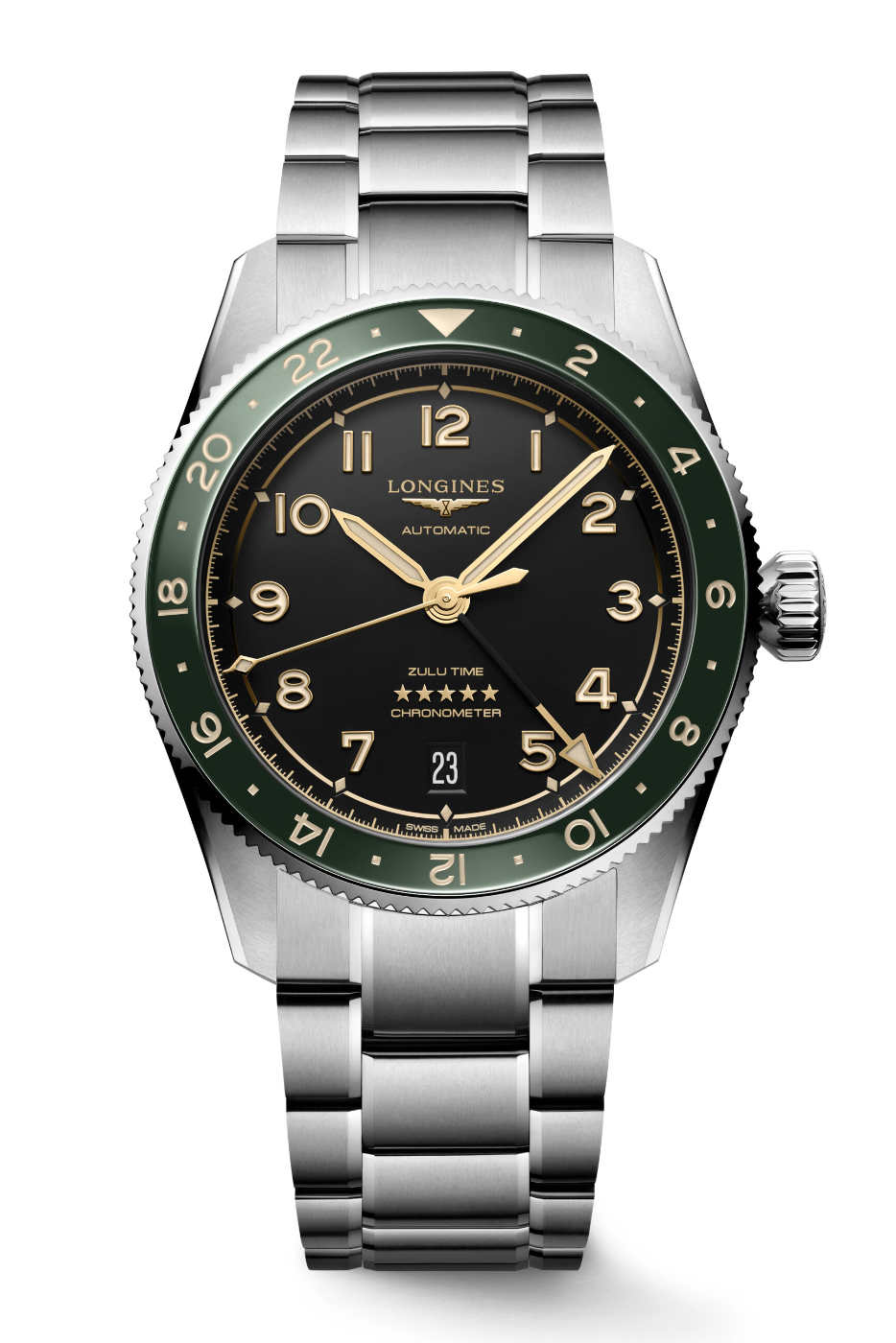 Longines Spirit Zulu Time ahora en 39 mm