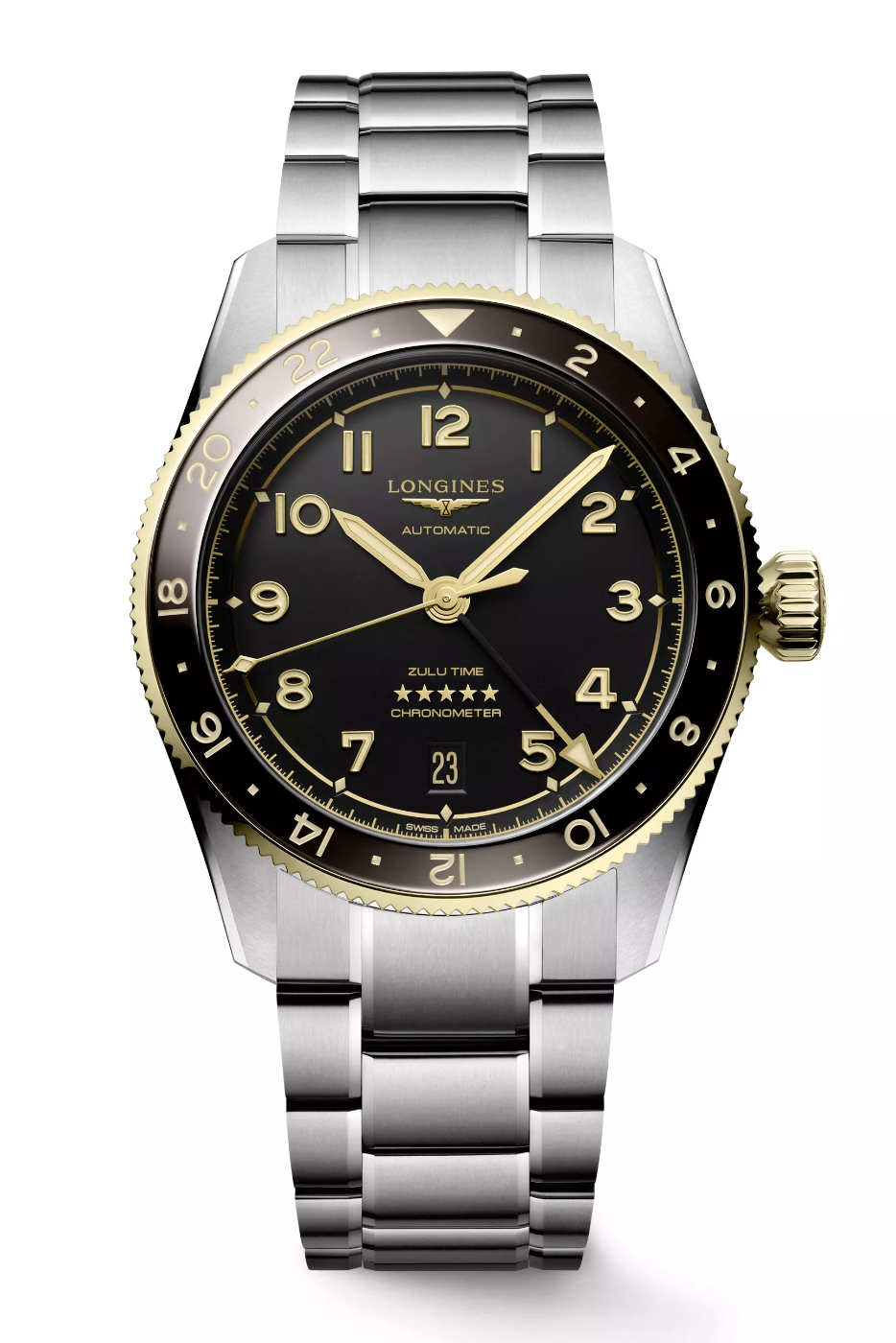 Longines Spirit Zulu Time ahora en 39 mm