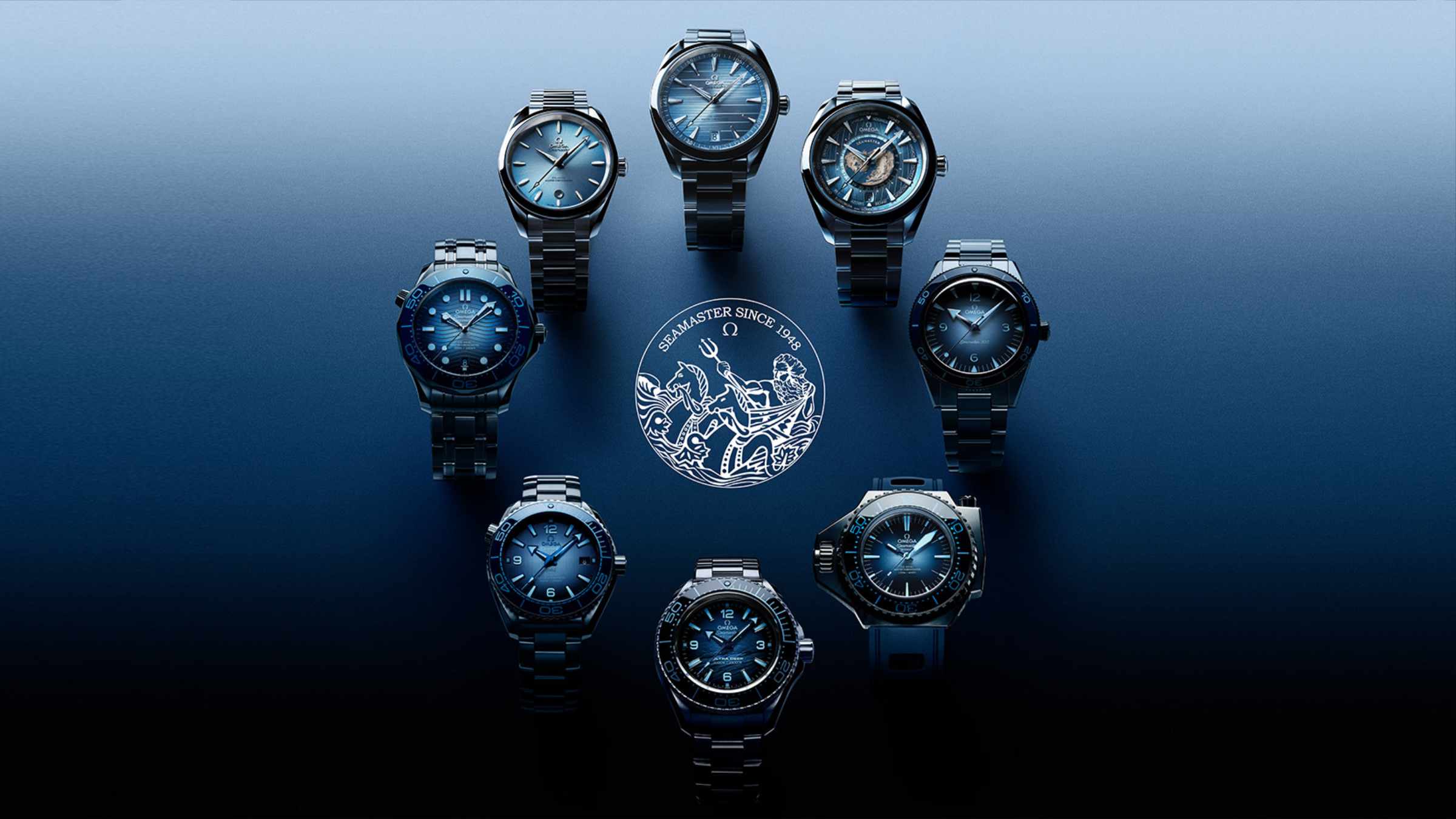 Colección Summer Blue 75 Aniversario Omega Seamaster