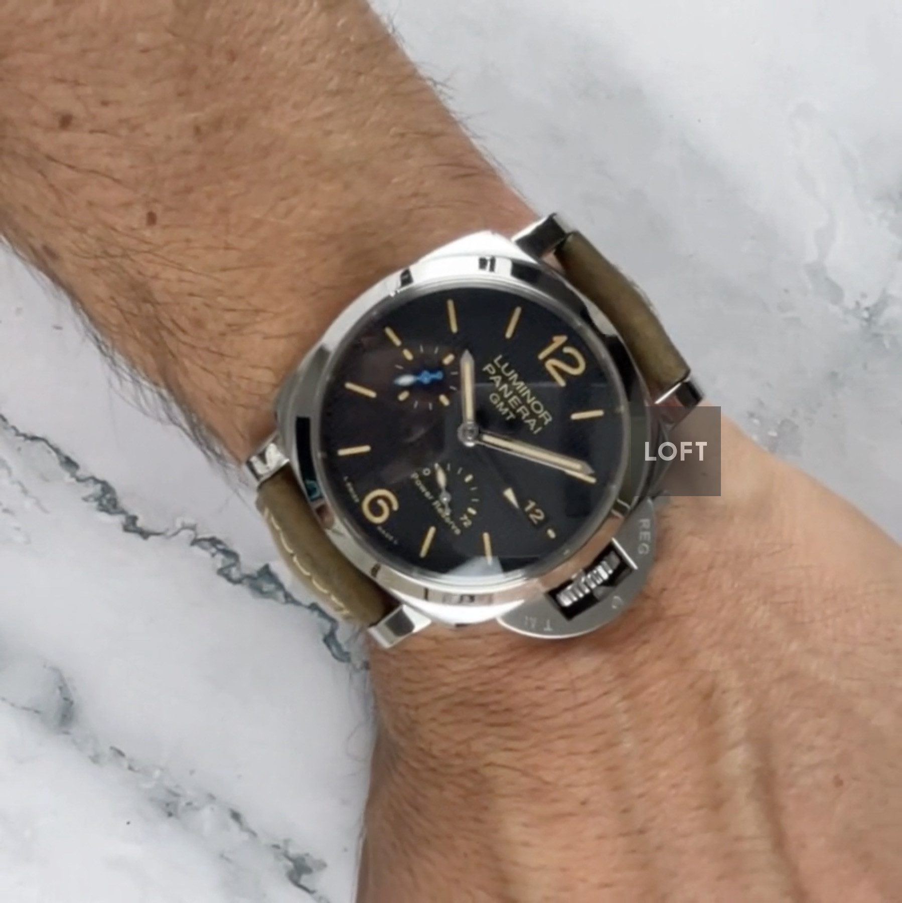 Panerai Luminor 1950 3 Days GMT Power Reserve Automatic 42 Panerai Luminor 1950 3 Days GMT Power Reserve Automatic 42