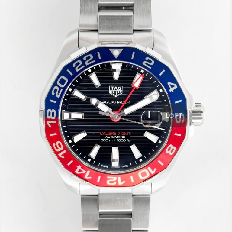 TAG Heuer Aquaracer Caliber 7 Automatic “Pepsi” 43 mm - LOFT