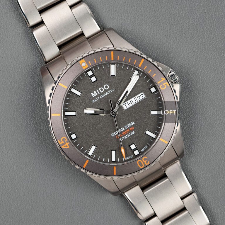 mido ocean star automatic titanium