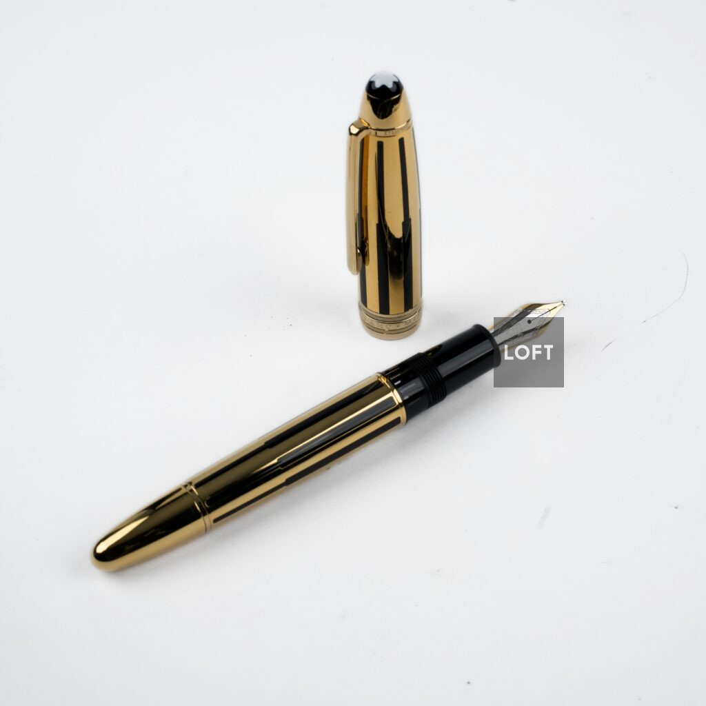 Montblanc Meisterstück Solitaire Gold and Black LeGrand Fountain