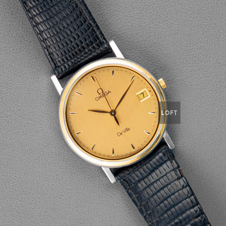 【国内即発送】 Dial Golden Quartz Ville De Omega Vintage LOFT - 36mm 時計